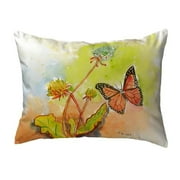 Betsy Drake KS278 11 x 14 in. Betsys Butterfly Small No-Cord Pillow