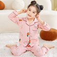 thumbnail image 1 of Pijamas de animación de Disney para niños, traje de manga larga de primavera y otoño, ropa de casa de princesa de mediana edad y niño grande Set110-120cm zhangmengya CONDUJO, 1 of 2