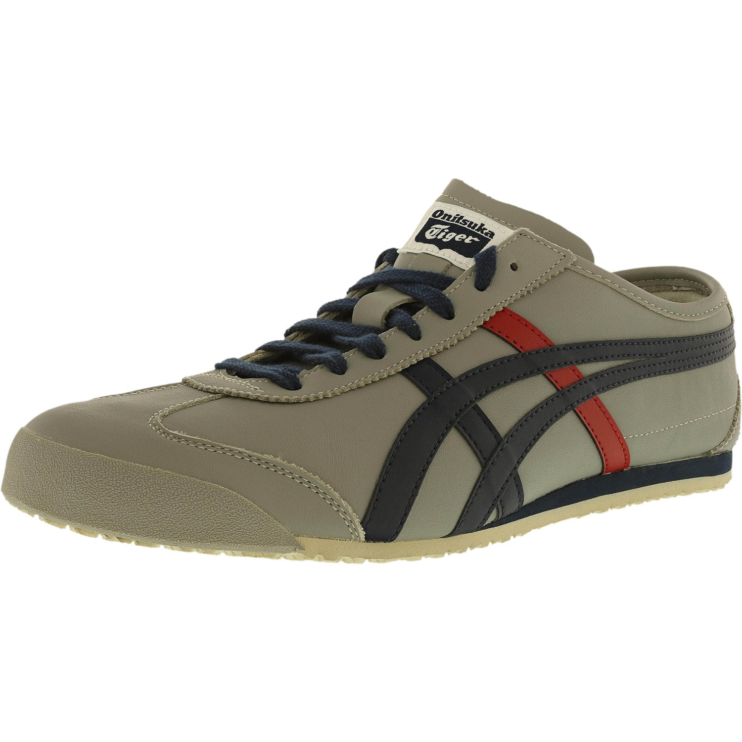 Onitsuka Tiger Mexico 66 Light Grey / Navy Ankle-High Leather Fashion