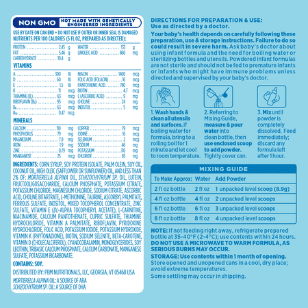 Good Start Gentle Soy Powder Infant Formula, 20 oz Canister