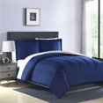 thumbnail image 1 of Hamilton Hall 18581701CMS-BKH Ensemble de Couette Réversible Classique 2 et 3 Pièces - Bleu et 44 ; Taille Simple, 1 of 1