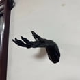 thumbnail image 3 of Demon Hand Statue Halloween Black Demon Hands Sculpture Wall Mounted Devil Hand Ornament Party Supplies, 3 of 7