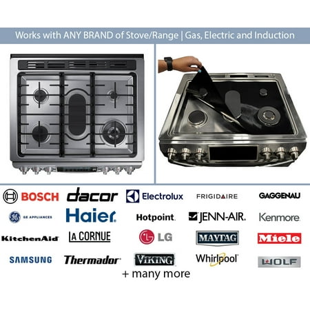 Stove Wrap New Stove Top Protector Splatter Guard Kit Fits