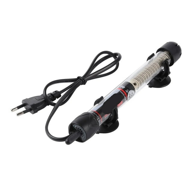 Aquarium Tank Water Heating Rods Stainless Steel Fish Temperature Control Heater for Household