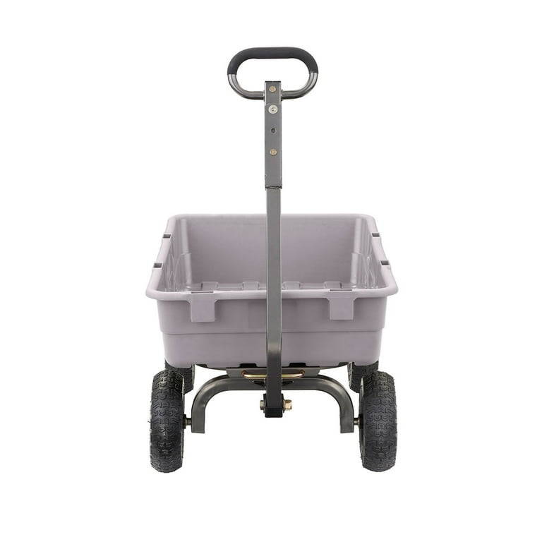 Gorilla Carts Steel Utility Cart Garden Beach Wagon, 800 Pound