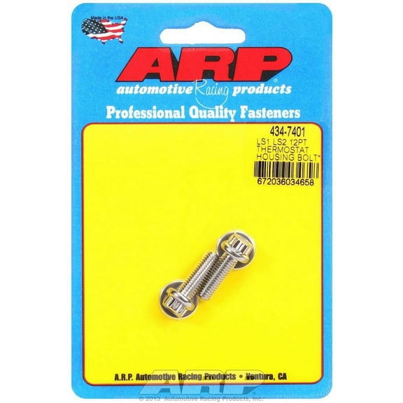 ARP INC. 434-7401 LS1 LS2 SS 12PT THERMOSTAT HOUSING BOLT KIT