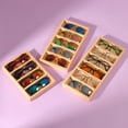 thumbnail image 4 of Becaristey Multi-functional Organizer Multiple Slots For Glasses And Eye Glasses No Damage 5 Slots 1Set, 4 of 6