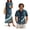 Palm Tree Print, variant on Yuyamidu His and Hers Matching Outfits Palm Tree Dress for Women Hawiian Dress Mens Beach Shirts Button Up Short Sleeve Shirts Matching Cruise Outfits for Couples Slit Maxi Long Dress Men's S