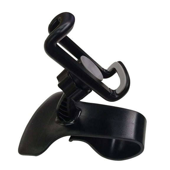 GOOHOCHY  Car Phone Holder Dashboard Multifunctional Mobile Clamp Cell Black