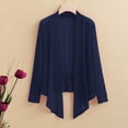 thumbnail image 2 of Cardigan Sweaters for Women Hemlock Long Sleeve Ice Silk Knit Skirt V Neck Cardigan Sweater, 2 of 5