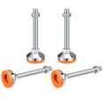 thumbnail image 1 of Unique Bargains Leveling Feet, 4Pcs M16x150x60mm - Carbon Steel Non-Skid Anti-shock Adjustable Table Feet for Furniture Workshops, 1 of 5