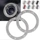 thumbnail image 1 of Car Bling Ring Crystal Car Stickers Rings Womens Car Decals,2pcs Push Start Button Bling Ignition Ring Sticker,bling Car Interior Accessory Fo, 1 of 5