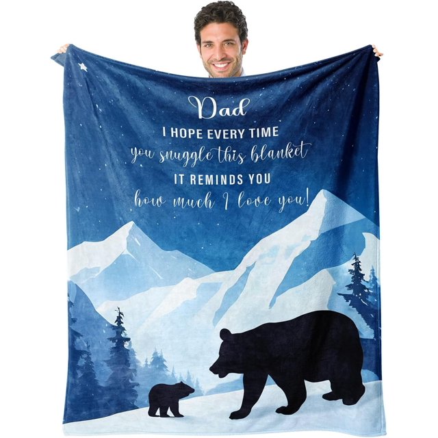 LHSHID Papa Blanket Gifts for Papa on Fathers Day from Grandkids World''s Greatest Papa Soft Throw Blanket Christmas Birthday Present for Papa 30x40in