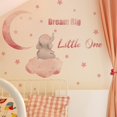 thumbnail image 2 of Dream Big Little One Pegatinas de pared con citas inspiradoras de elefante, pegatinas de pared para niños, para dormitorio, sala de juegos, guardería, decoración de pared, 2 of 5