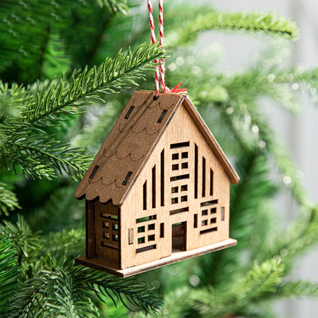 Reduced Price,Resin Christmas Tree, Mini Tabletop Decoration, LED Lights, Elegant White, For Home Decor, Festive Season, Small Artificial Tree, Holiday Ornament, Christmas Ornament Set | Resin, E