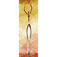 thumbnail image 2 of OnRei 11x24 Gold Ornate Wood Framed with Double Matting Museum Art Print Titled - Harmonious Dancer Two, 2 of 4