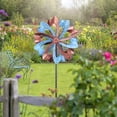 thumbnail image 2 of Wind Spinner Outdoor Wind Sculpture Metal Windmill for Decorating Your Patio, Lawn & Garden, 2 of 7