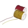 thumbnail image 5 of 10x10M Metálico Macrame Rebordear Joyas de Cuerda Cordón 0.5mm Dia., 5 of 5