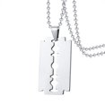 thumbnail image 1 of Collar para hombre de acero inoxidable para cuello, para fiesta, para hombre, 1 of 5