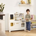 thumbnail image 2 of Teamson Kids Jouer Cuisine Petit Chef Munich Rétro Style Jeu pour Enfants Blanc, 2 of 10