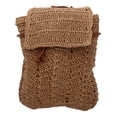 thumbnail image 1 of 1pc práctico bolsa de almacenamiento moda lady bandolera bandolera playa mochila, 1 of 6
