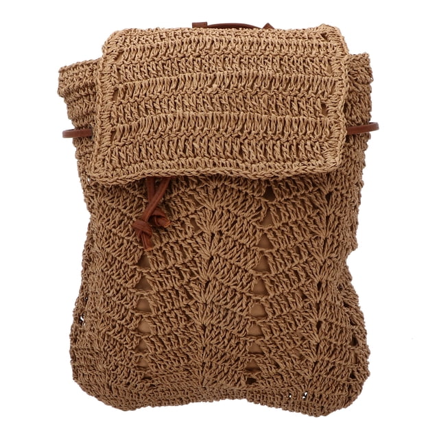 1pc práctico bolsa de almacenamiento moda lady bandolera bandolera playa mochila