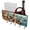 Multicolor 3, variant on PhooArto Key Holder for Wall Decorative with 5 Key Hooks, Galaxy Cat Donut Holders Wall Mount Organizer with Mail Key Rack, Self Adhesive