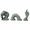 Gray, variant on Gray Sandstone Aquarium Dragon Statue Fish Tank Decor for Freshwater Saltwater Landscaping