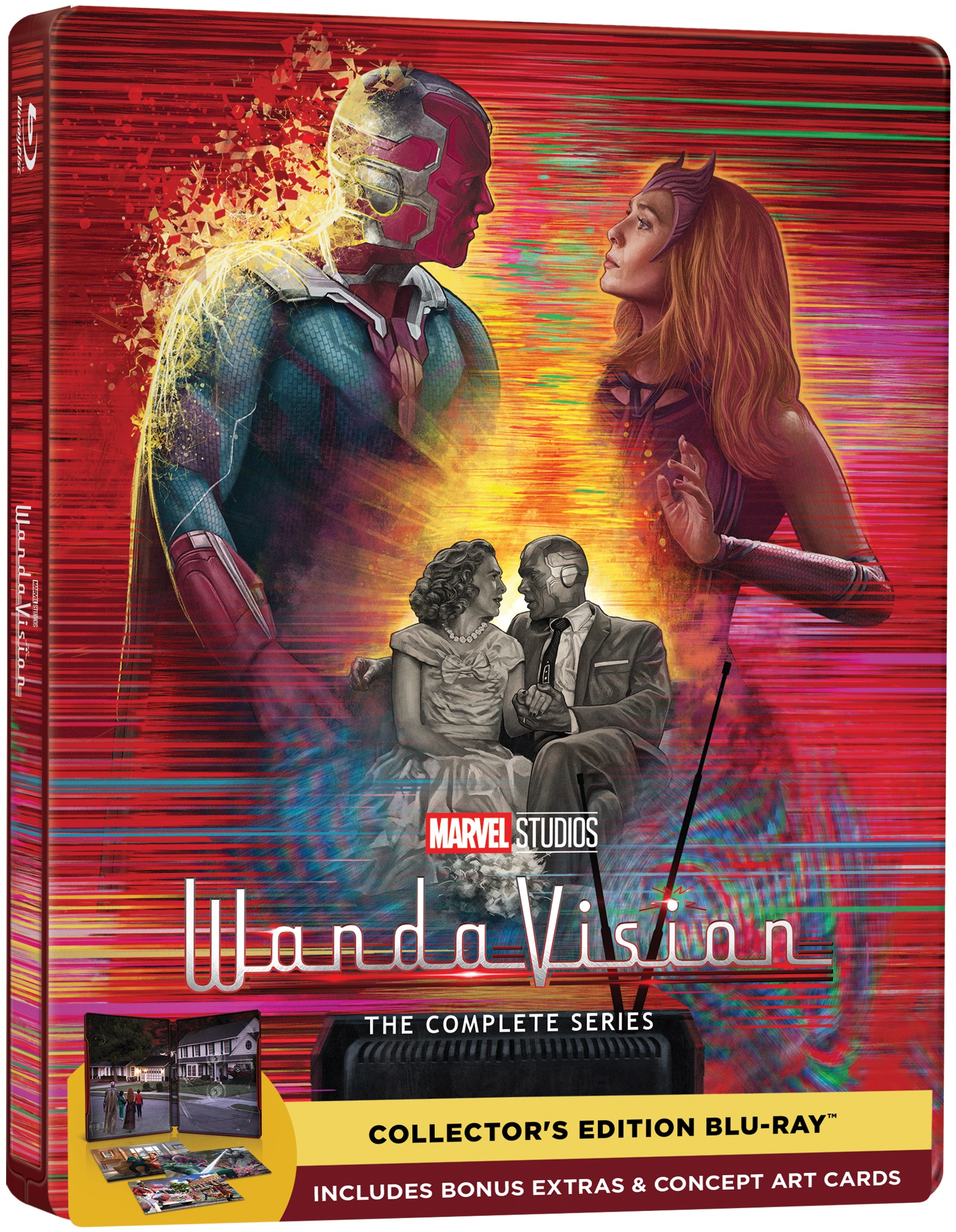 WandaVision: The Complete Series (Blu-RaySteelbook) (Disney)