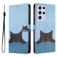 thumbnail image 1 of FOXDOCK Funda Tipo Cartera para Samsung Galaxy S21 Ultra con Soporte y Correa – Diseño de Patrones Lindos, 1 of 5