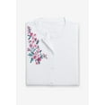 thumbnail image 4 of Woman Within Plus Size Perfect Elbow-Length Sleeve Cardigan, 4 of 6