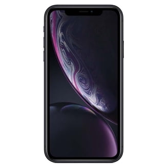 Apple iPhone XR 64GB Black LTE Cellular, Walmart Family Mobile