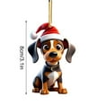 thumbnail image 4 of CoreLiving Dog Ornaments for Christmas Tree Dog Christmas Ornaments - Funny Dog Lover Gift with Hanging Decoration for Holiday Party & Home Decor, 4 of 9