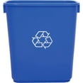 thumbnail image 4 of Global Industrial Plastic Recycling Wastebasket, 13-5/8 Qt., Blue, 4 of 7