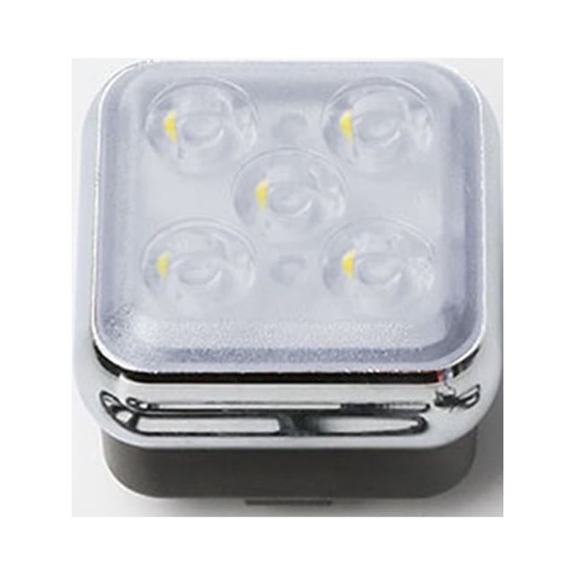 Decodeary Feu Arrière de Vélo Rechargeable Réglable Lampe de Vélo Feu Arrière Blanc