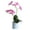 Light Pink, variant on Decorative Real Touch Silk Orchid Bonsai, Artificial Flowers with Flower Pots Fake Flowers Arrangements for Home Wear-resistant No Withering Orchid Simulation Bonsai Flower
