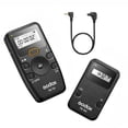 thumbnail image 1 of TR Series 2.4G Wireless Timer Remote Control Camera Shutter Remote(Tramsmitter & Receiver) 6 Timer Settings 32 Channels 100M Control Distance with TR-C3 Shutter Cable Replacement for Canon, 1 of 7