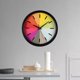 thumbnail image 4 of Reloj Reloj de Pared Redondo Arco Iris Silent Sweep Home Kitchen Office AHeartcove SZ221208-0298JD, 4 of 4