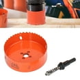 thumbnail image 1 of Bimetal Hole Saw HSS,  Teeth, High Speed Steel, Unique Hole Design, for Wood PVC Metal, 1 of 7