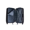 thumbnail image 5 of InUSA Royal 32" Hardside Lightweight Luggage with Spinner Wheels, Handle, and Trolley, Black, 5 of 11