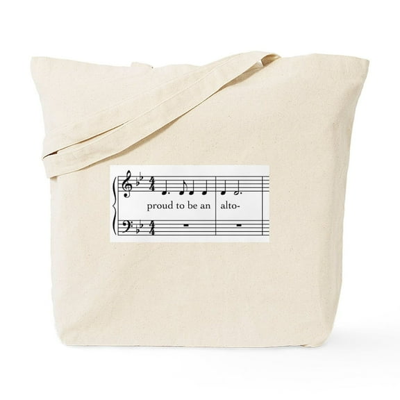 CafePress - Alto Tote Bag - Unisex Canvas Tote Bag, Beige, 1-Piece