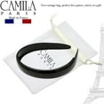 thumbnail image 4 of Camila Paris CP3012 French Fashion Headband for Women, Very Flexible with Teeth for Strong Hold Grip, Women's Hairband, No Slip Durable Styling Girls Hair Accessories, Made in France with Cellulose, 4 of 4