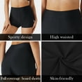 thumbnail image 2 of RELLECIGA Short de Planche Taille Haute pour Femmes Shorty Bas de Maillot de Bain Short de Maillot pour Femmes, 2 of 6
