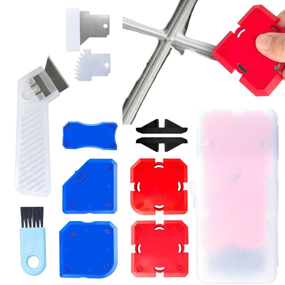 Tohuu Caulking Tool Kit 12pcs Caulking Removal Tool Professional