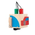 thumbnail image 3 of Busy Block Toy Wooden Activity Play Block Multifunctional for Kid, 3 of 8