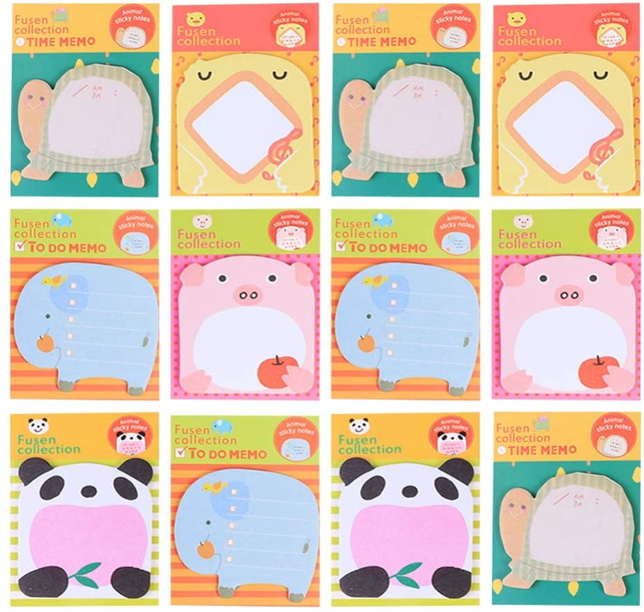 24 Pcs Camping Theme Sticky Notes - 480 Sheets Outdoor Adventure Memo Pads For Camper, Kids, Students