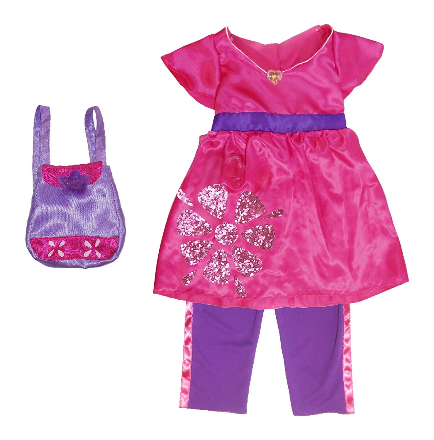Dora the Explorer Everyday Dora Outfit, Set Includes Dora's Iconic