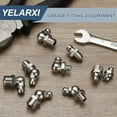 thumbnail image 4 of Uxcell Raccords à Graisse 45 Degrés, Filetage M6 x 7mm Accessoires de Raccord Hydraulique - Raccord pour (Machines Automobiles/industrielles), 6 Pcs & Acier Inoxydable 304 & Argent, 4 of 7