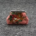 thumbnail image 3 of BE-TOOL Mini Coin Purses Card Holder Wallet Floral Printing Handbag for Girl Women Gift, 3 of 6