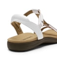 thumbnail image 4 of Women’s Comfort Sandals Lightweight Casual Walking Sandals with Adjustable Straps Cushioned Footbed & Flexible Outsole, 4 of 7